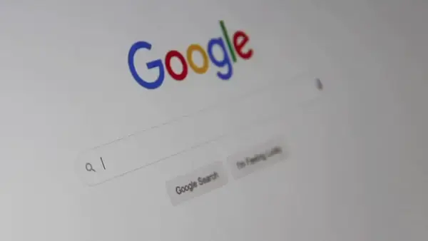 google search page